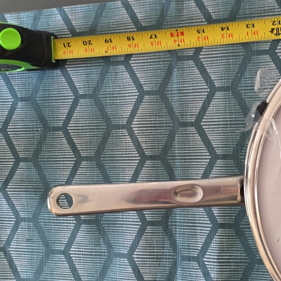 COOKS BRAND 4.5 QUART STAINLESS STEEL SAUTÉ PAN WITH LID - Picture 11 of 13